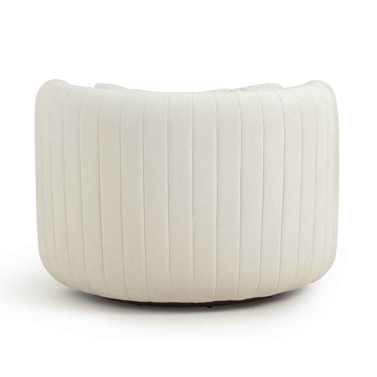Nura Swivel Accent Chair - Cream - Image 5