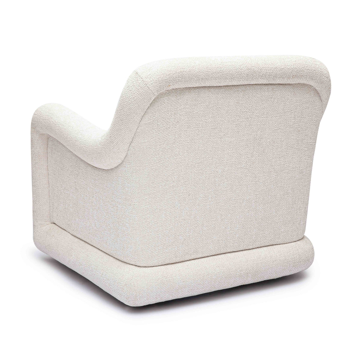 Charli Performance Swivel Chair - Off-White - Image 4