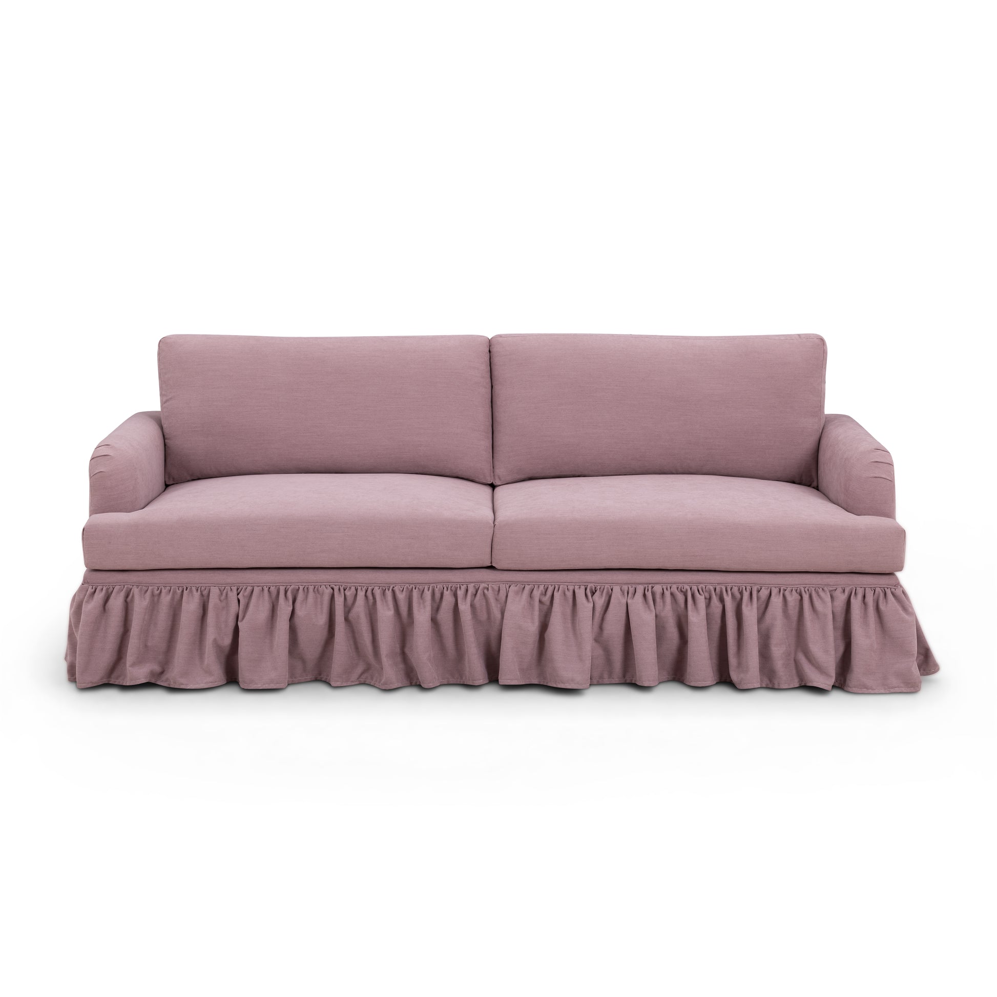 Gertrude 90" Sofa - Mauve - Image 1