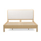 Rafaelle Natural Solid Ash King Bed - Image 7