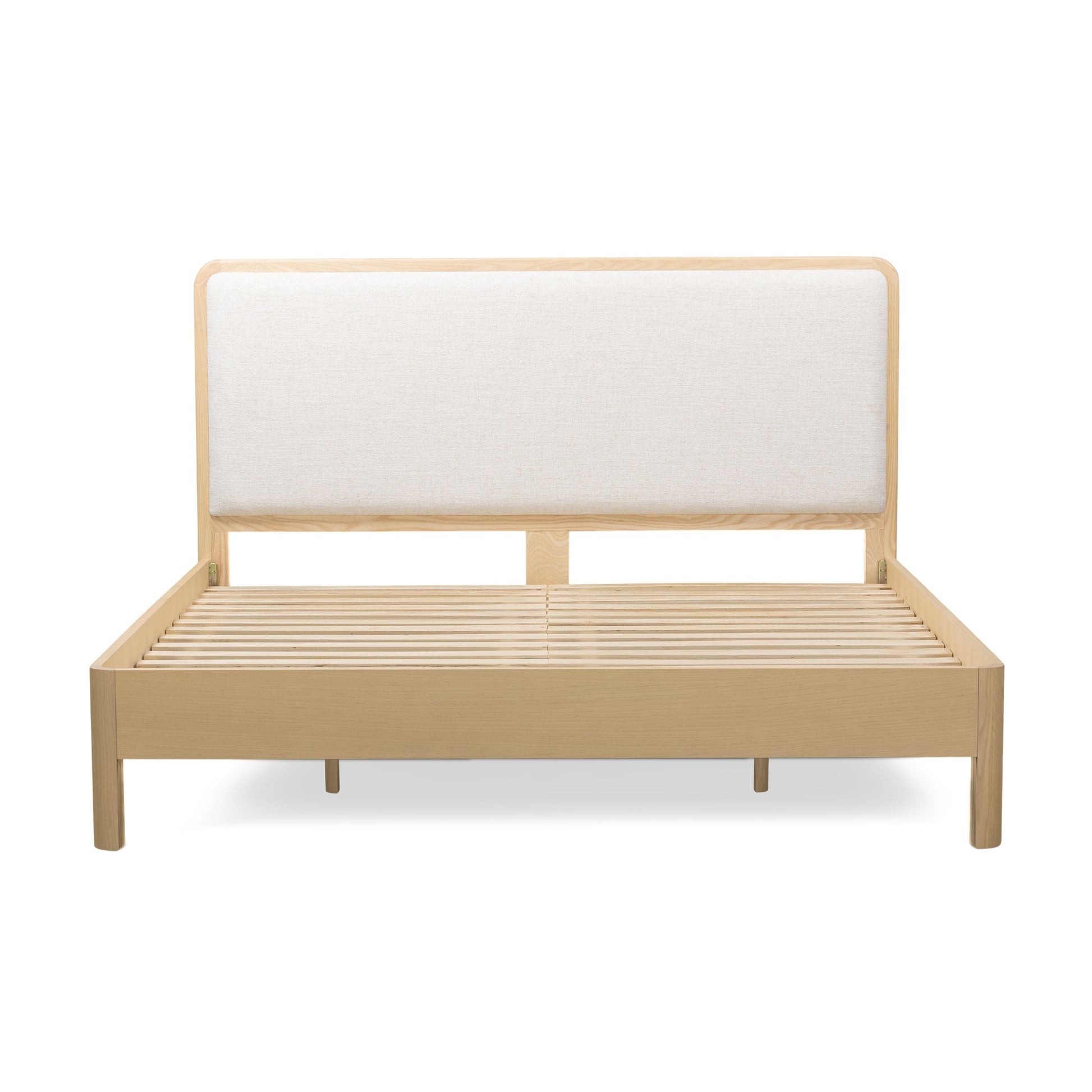 Rafaelle Natural Solid Ash King Bed - Image 7