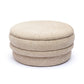 Brooklyn 37" Tan Basketweave Large Storage Ottoman - Image 2
