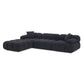 Calliope 4-Piece Performance Modular Sectional - Black - Image 5