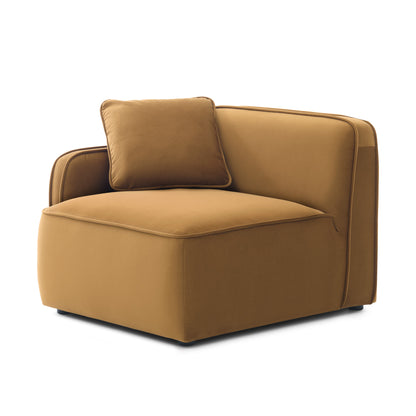 Travie Modular Corner Chair - Honey / LAF - Image 1