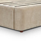 Leah Performance Chenille Bed - Taupe / Queen - Image 9