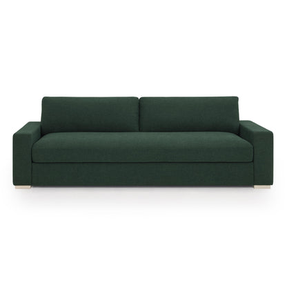 Beckham 96" Sofa - Forest Green - Image 1