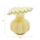 Gourd Yellow Glass Vase - Image 3