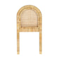 Amara Arched Rattan Dining Chair - Natural - Image 5