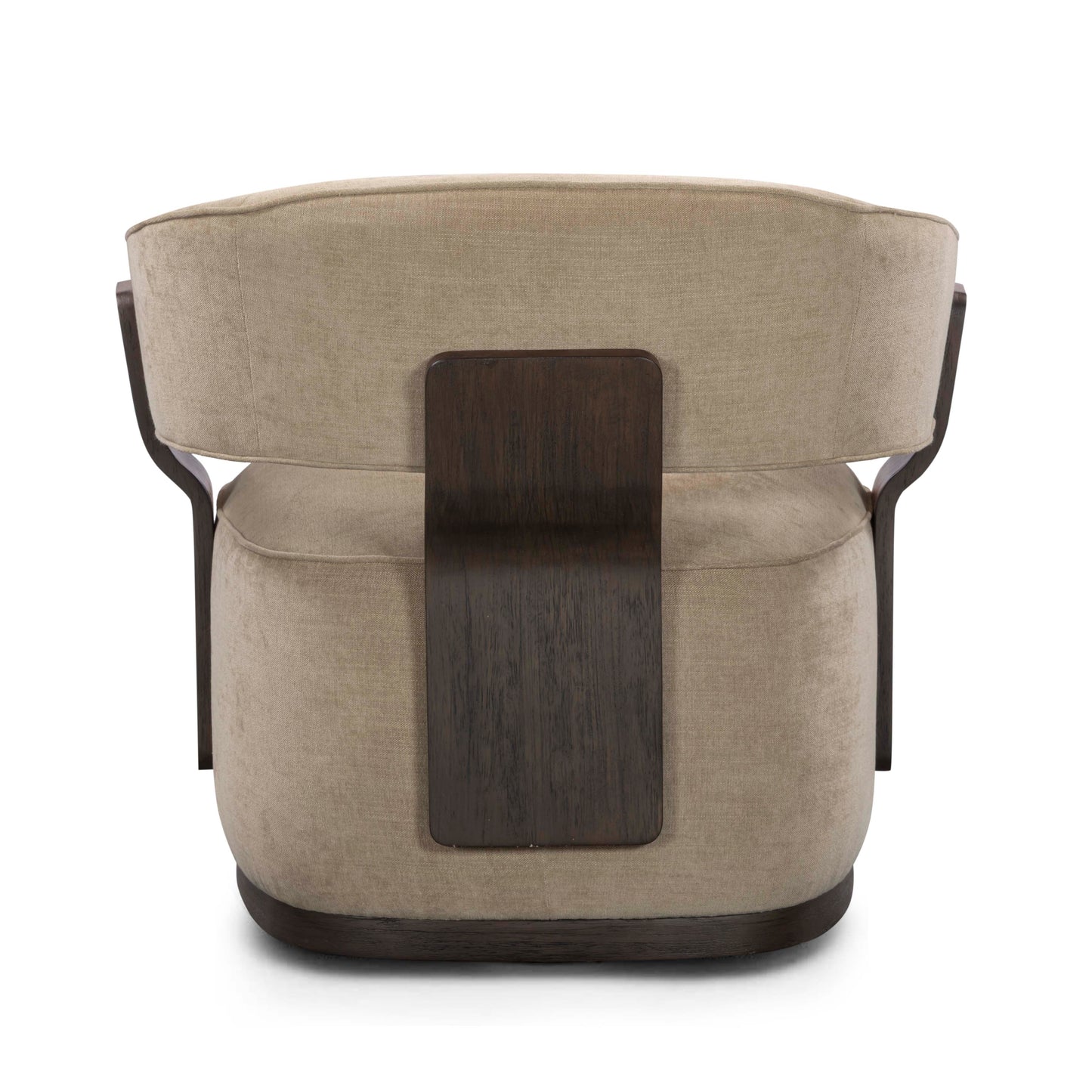 Madison Performance Swivel Accent Chair - Stone - Image 5