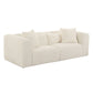 Tarra 86" Modular Loveseat - Off-White - Image 3