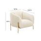Kandra Accent Chair by Inspire Me! Home Decor - Cream - Image 6