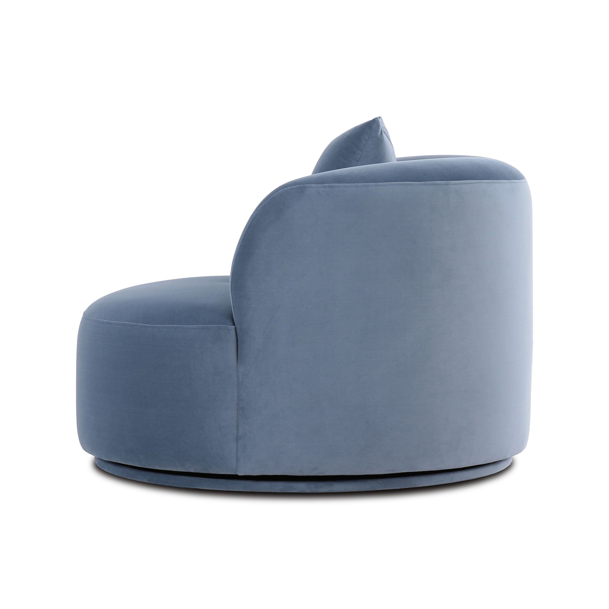 Fickle Swivel Accent Chair - Bluestone - Image 3