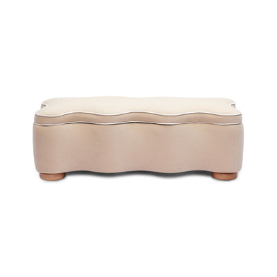 Thalia 48.5" Performance Velvet Storage Bench - Image 1
