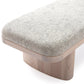 Ollie Upholstered Bench (48"-57") - Neutral Floral / 57" - Image 4