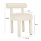 Carmel Dining Chair - Cream - Image 6