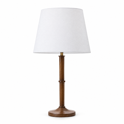 Babou Dark Wood Table Lamp - Image 1
