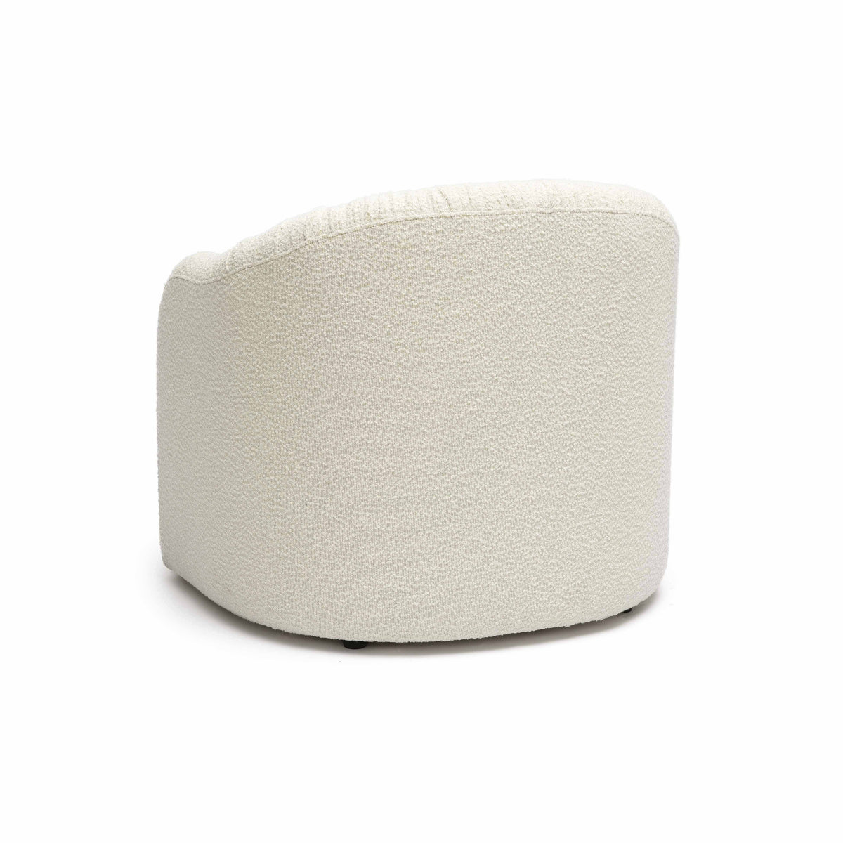 Pamela Tasseled Lounge Accent Chair - Cream - Image 4