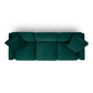 Perry Modular Sofa (96"-124") - Deep Green / 96" - Image 4