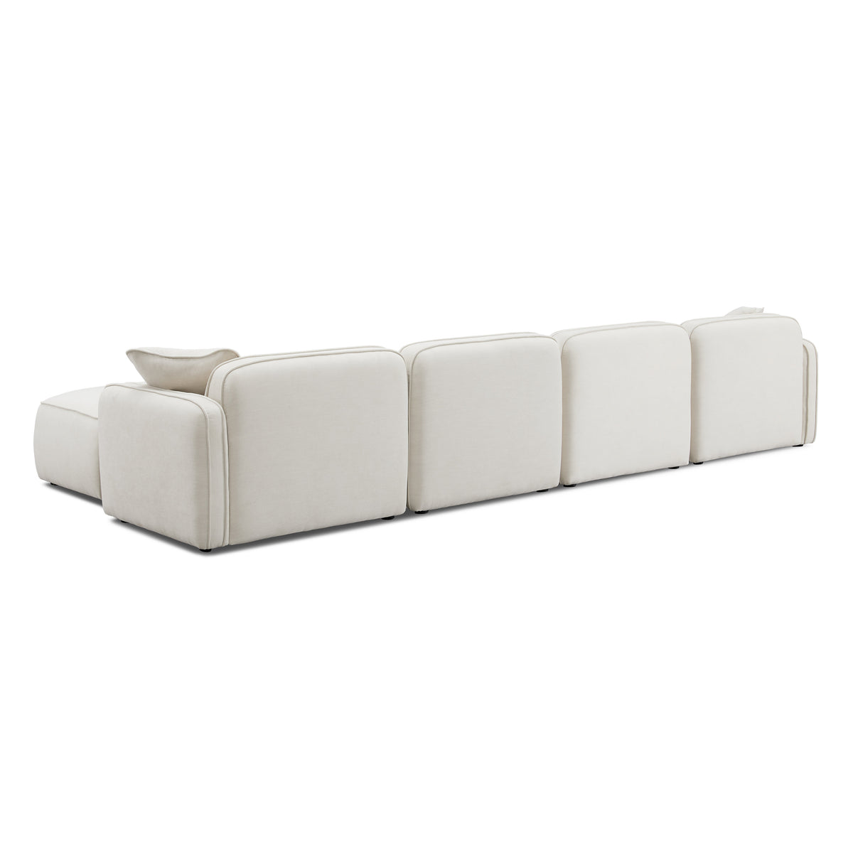 Travie 6-Piece Modular U-Sectional - Sand - Image 4