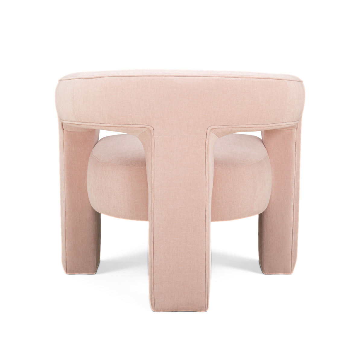 Malone Accent Chair - Blush - Image 4