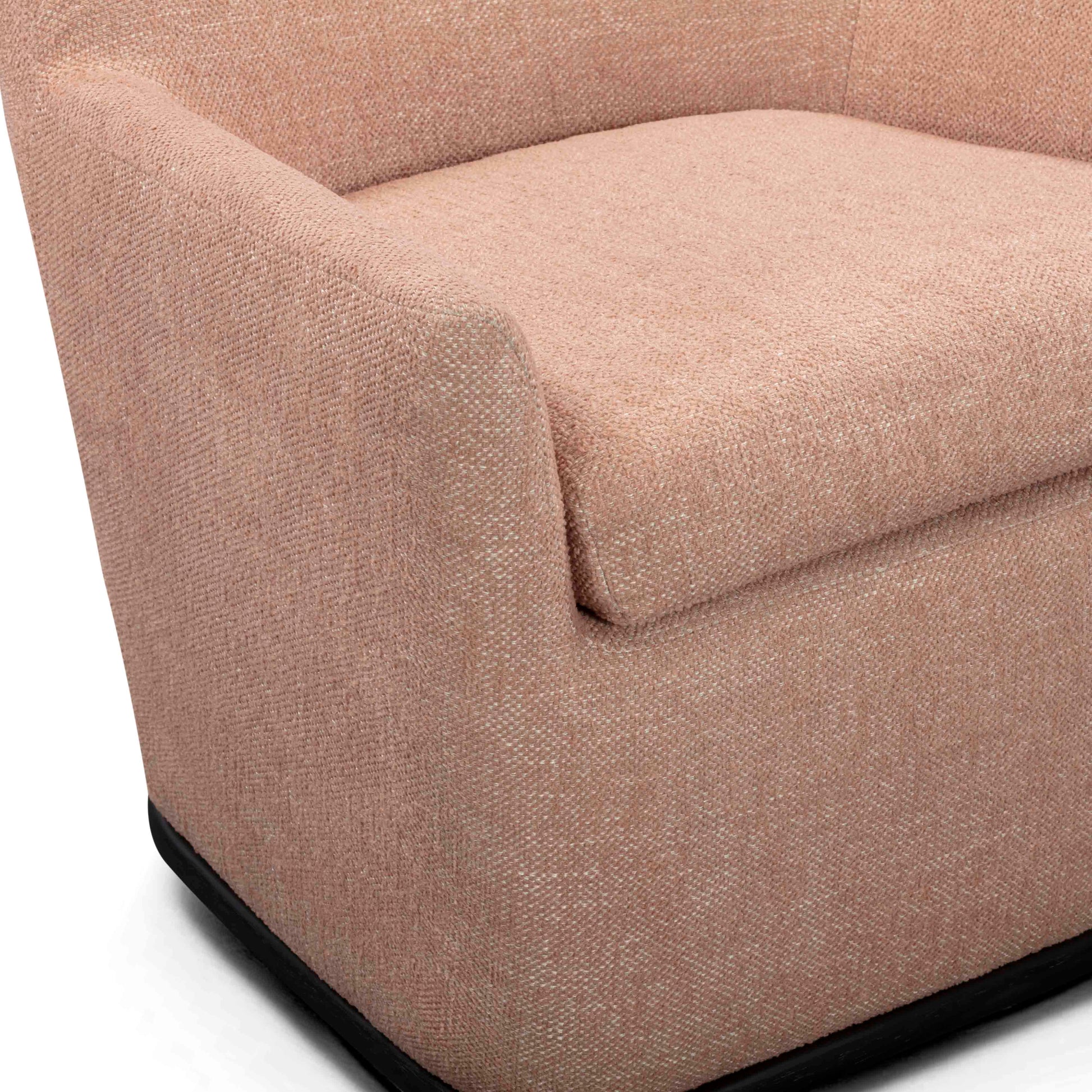 Mado Swivel Accent Chair - Peach - Image 6