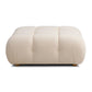 Calliope Performance Modular Ottoman - Off-White - Image 2
