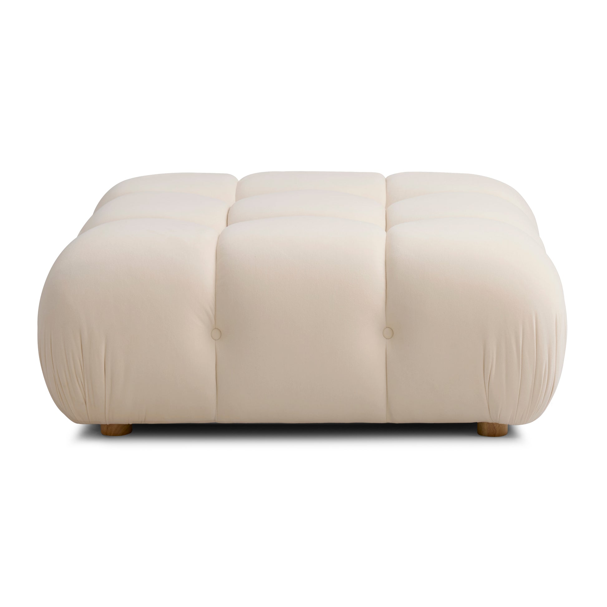 Calliope Performance Modular Ottoman - Off-White - Image 2