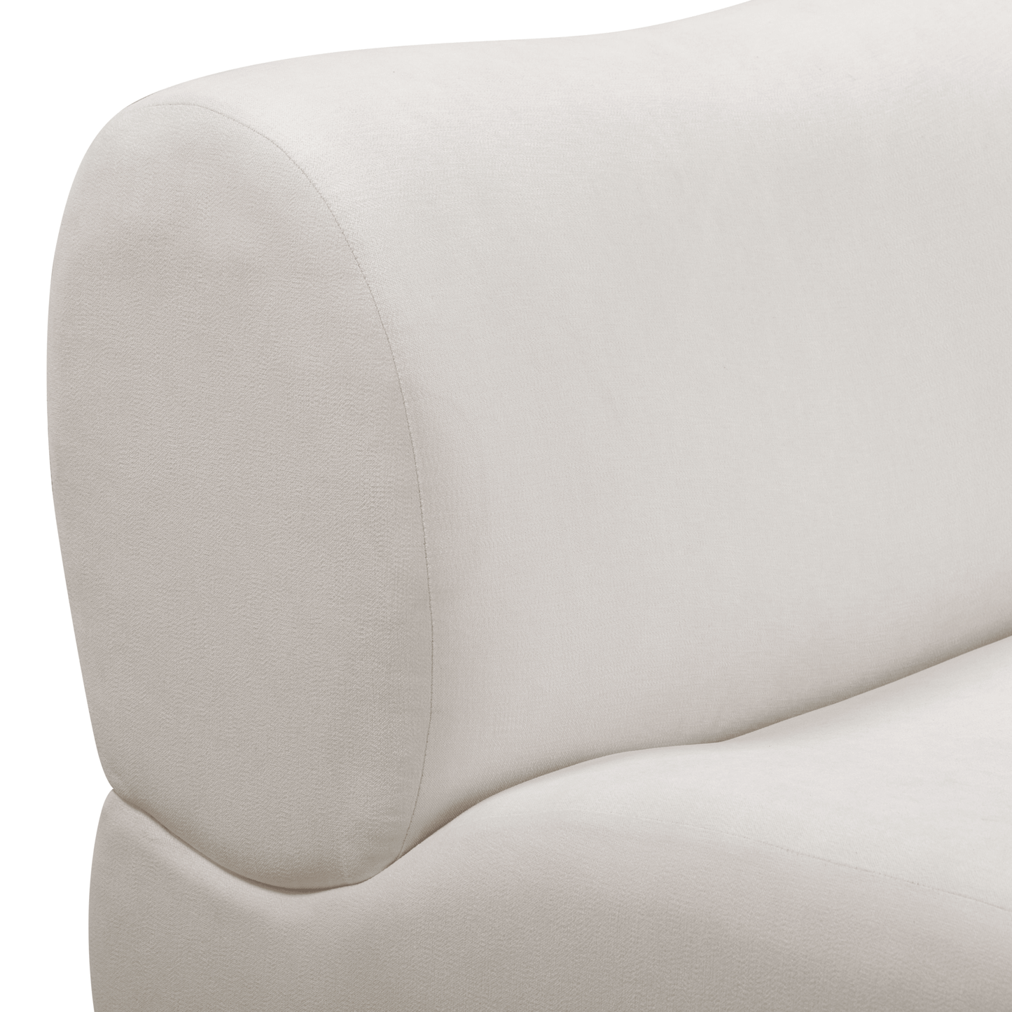 Zenith Modular Armless Chair - Cream - Image 7