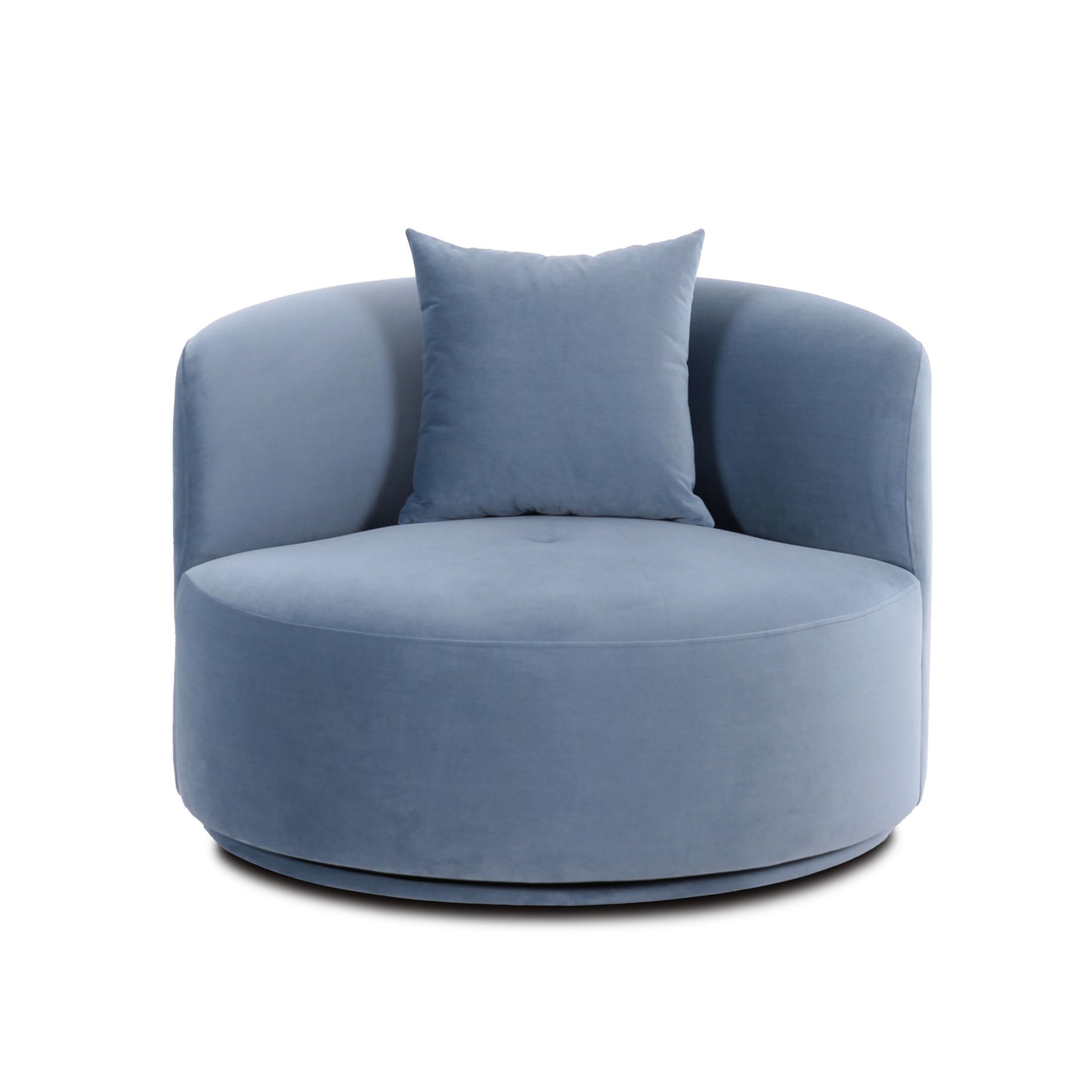 Fickle Swivel Accent Chair - Bluestone - Image 2