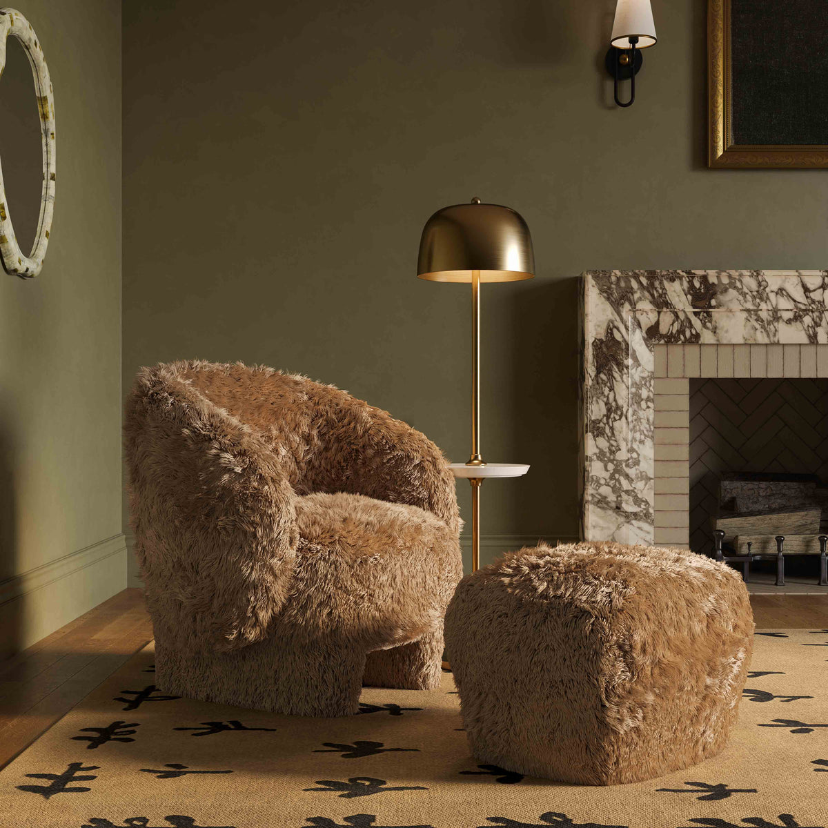 Kiki Accent Chair - Taupe - Image 2