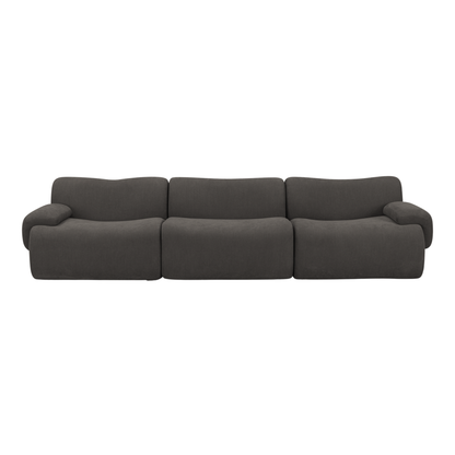 Zenith 117" Modular Sofa - Grey - Image 1