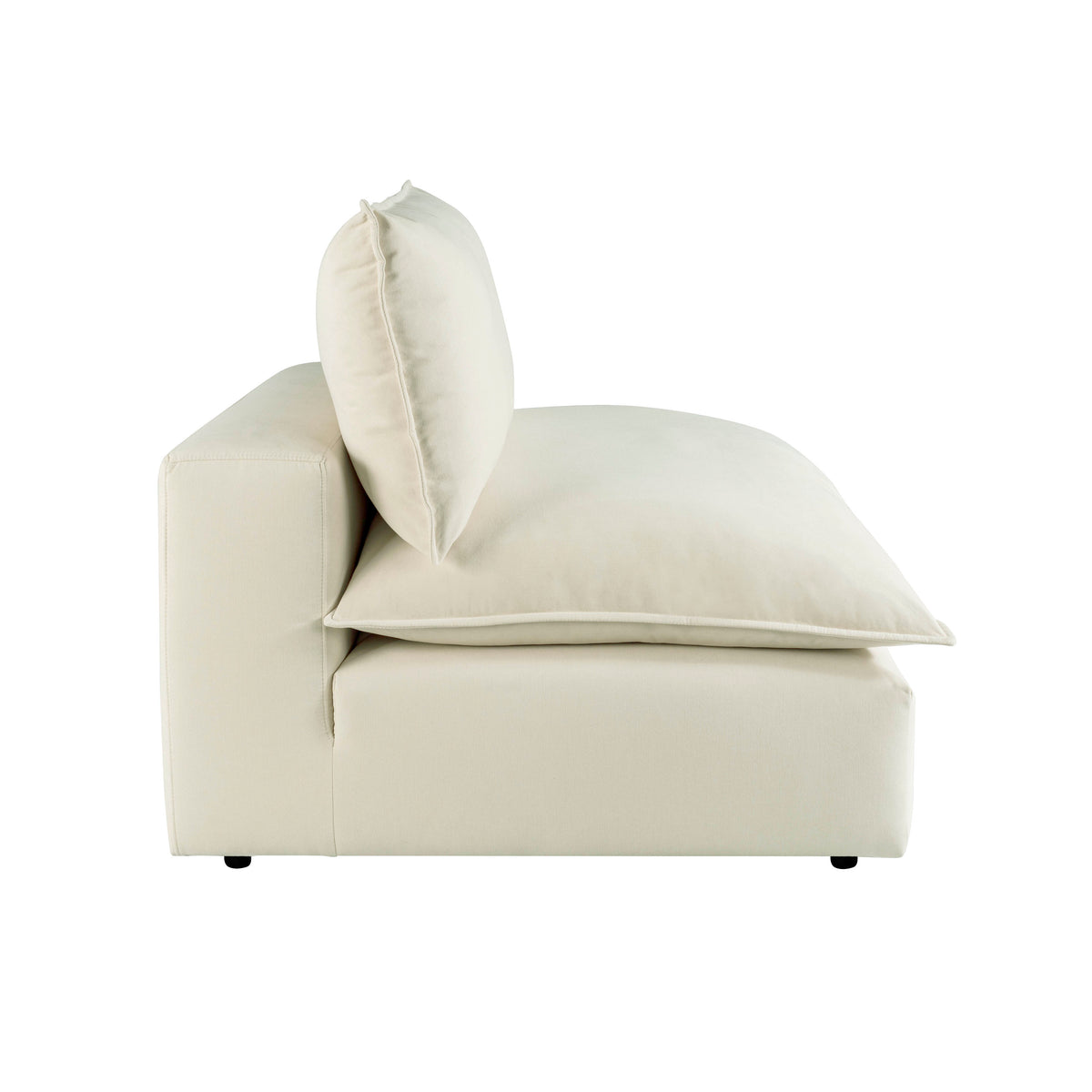 Cali Modular Armless Chair - Natural - Image 5
