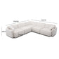 Travie 5-Piece Modular L-Sectional - White Sand - Image 7