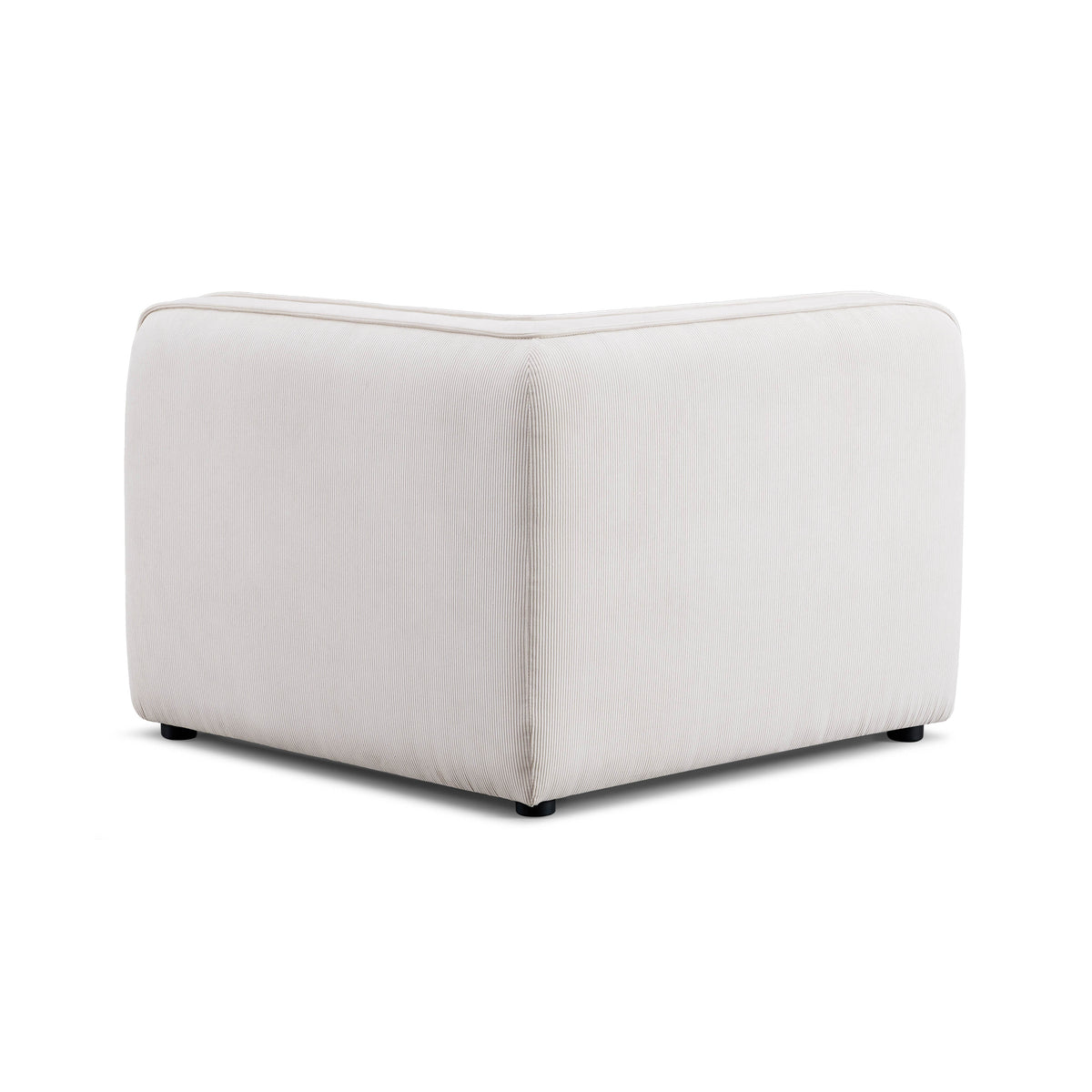 Travie Modular Corner Chair - White Sand - Image 4