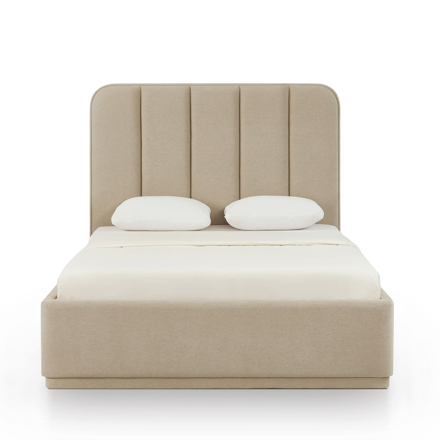 Parker Bed - Tan / Queen - Image 1