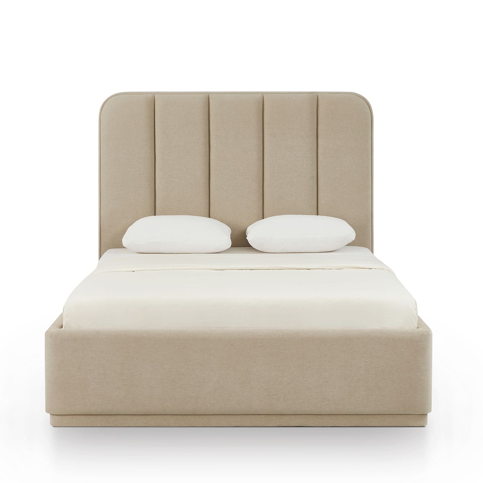 Parker Bed - Tan / Queen - Image 1