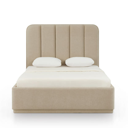 Parker Bed - Tan / Queen - Image 1
