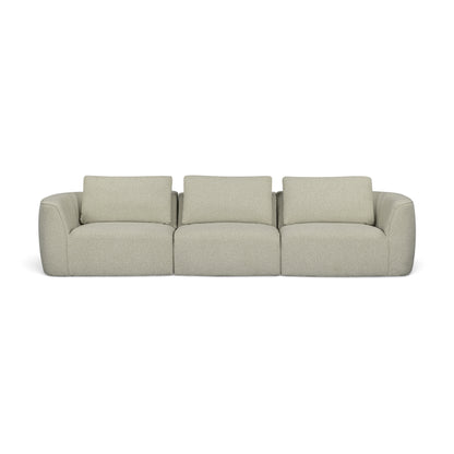 Noor 128" Sofa - Wheat - Image 1