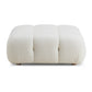 Calliope Performance Modular Ottoman - Cream - Image 3