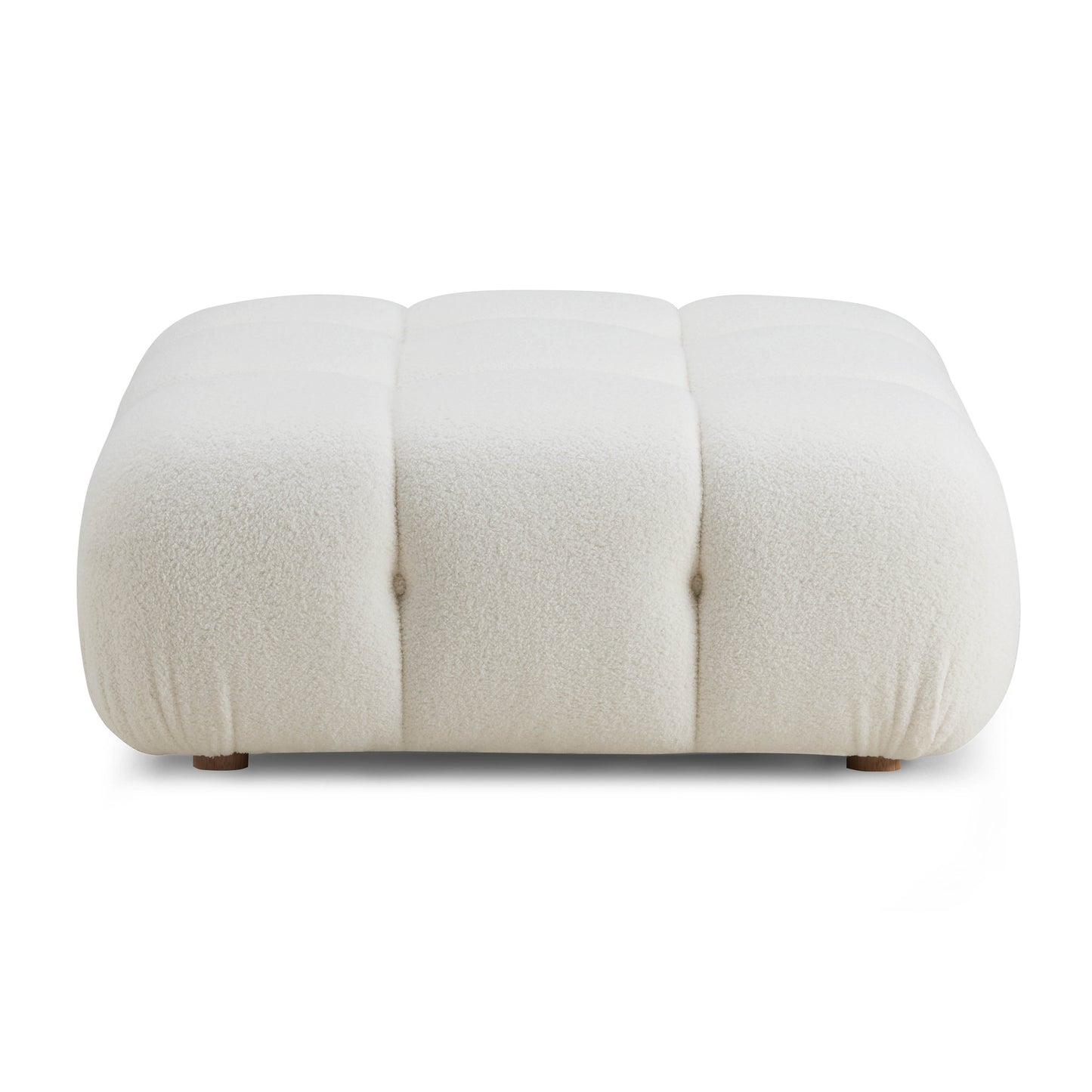 Calliope Performance Modular Ottoman - Cream - Image 3