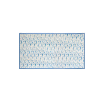 Dolce Natural Cotton Table Cloth - Baby Blue / 70" x 140" - Image 1