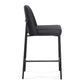 Sydney Performance Vegan Leather Counter Stool - Set of 2 - Black - Image 6