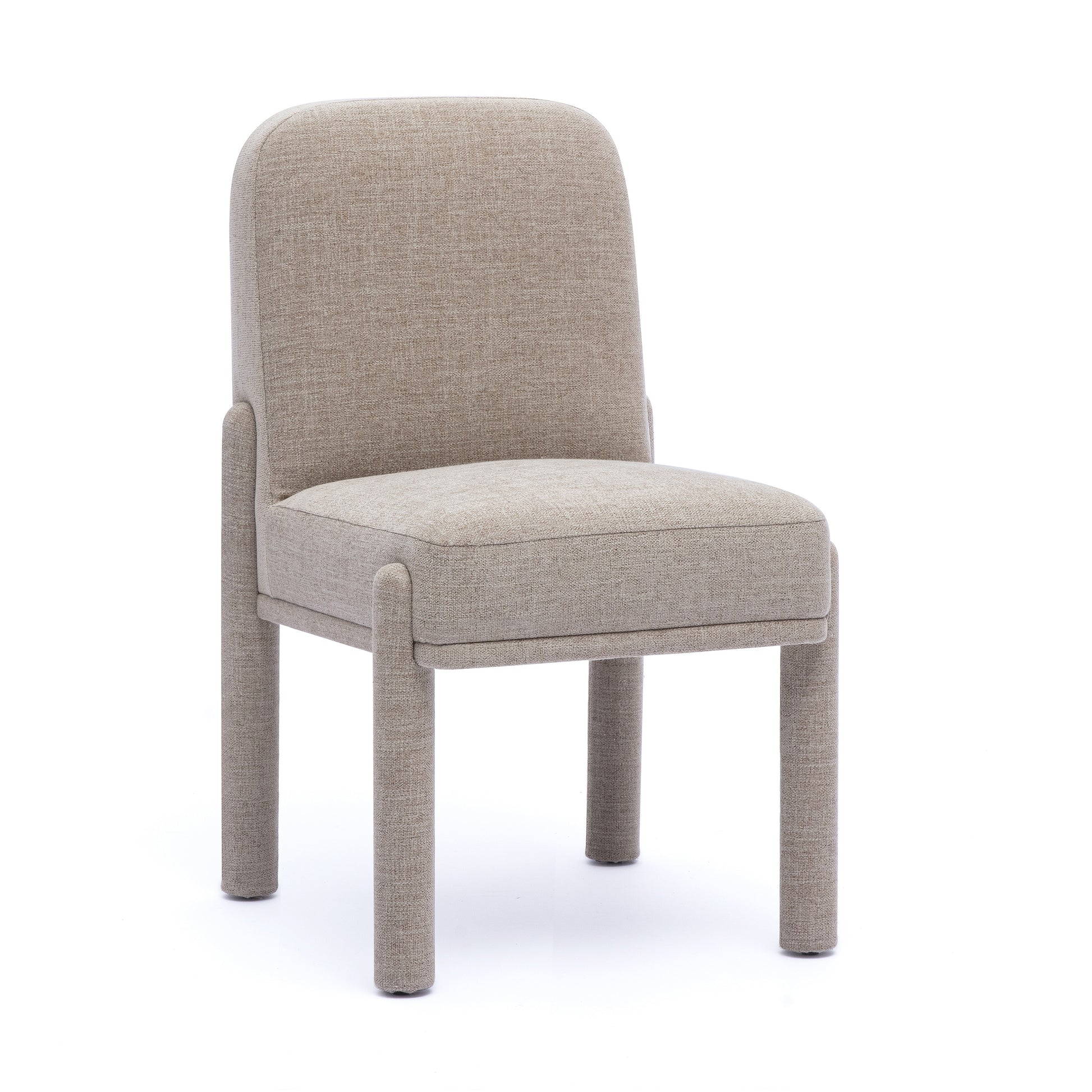 Martina Performance Fabric Dining Chair - Tan - Image 2