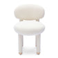 Manu Performance Fabric Side Chair - Cream - Image 2