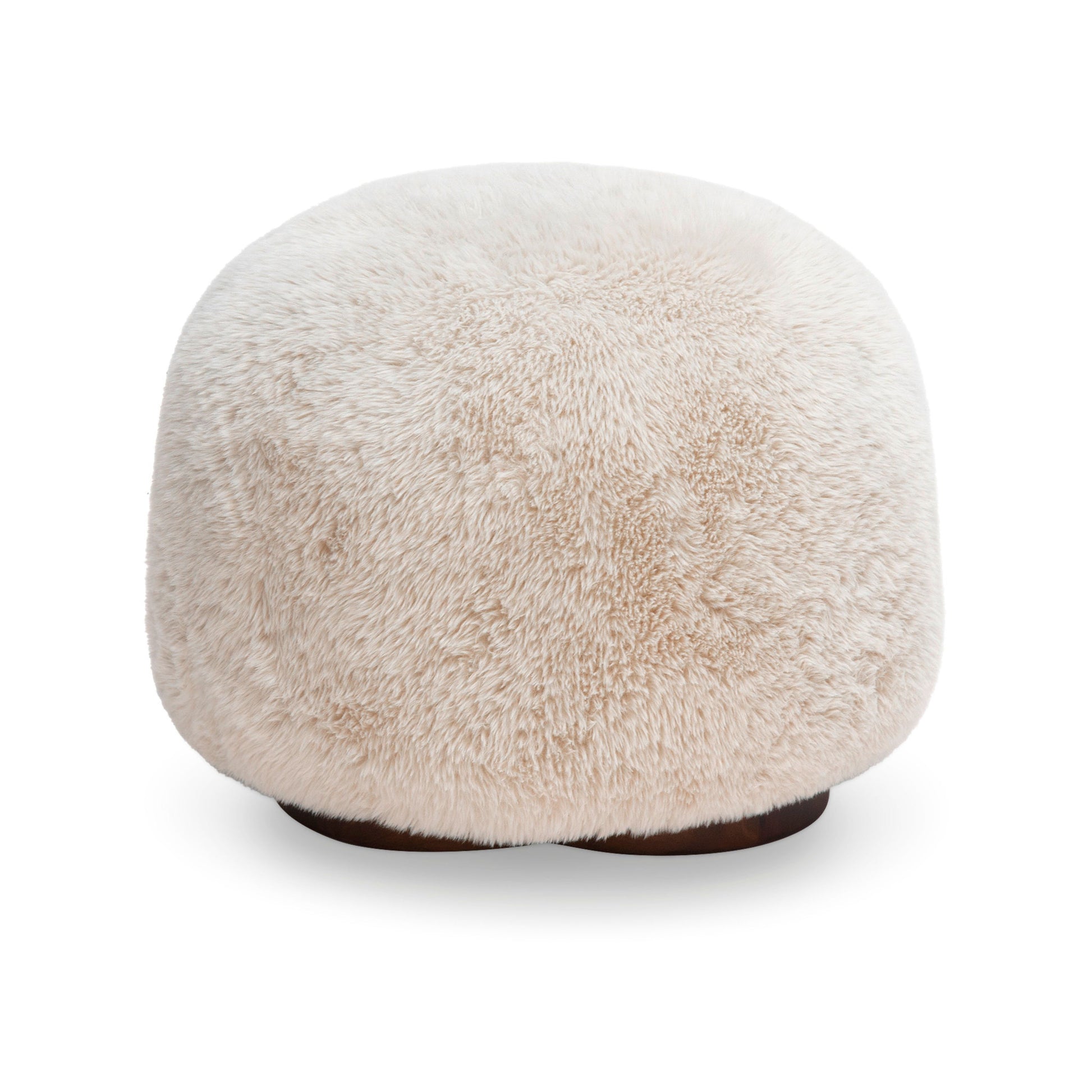 Oopa Swivel Ottoman - Off-White - Image 1