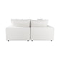 Cali 80" Modular Loveseat - Pearl - Image 6