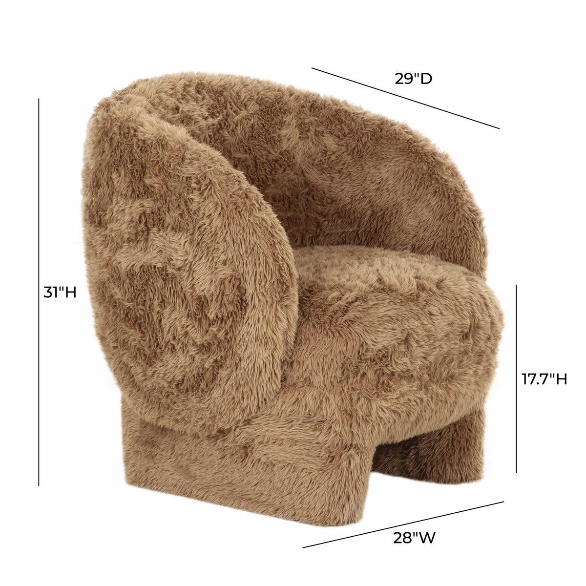 Kiki Accent Chair - Taupe - Image 6