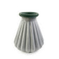 Shell Seafoam Green Glass Vase - Image 1