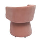 Kristen Rolling Desk Chair - Pink - Image 4