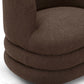 Astor Swivel Hotel Lounge Chair - Brown - Image 6